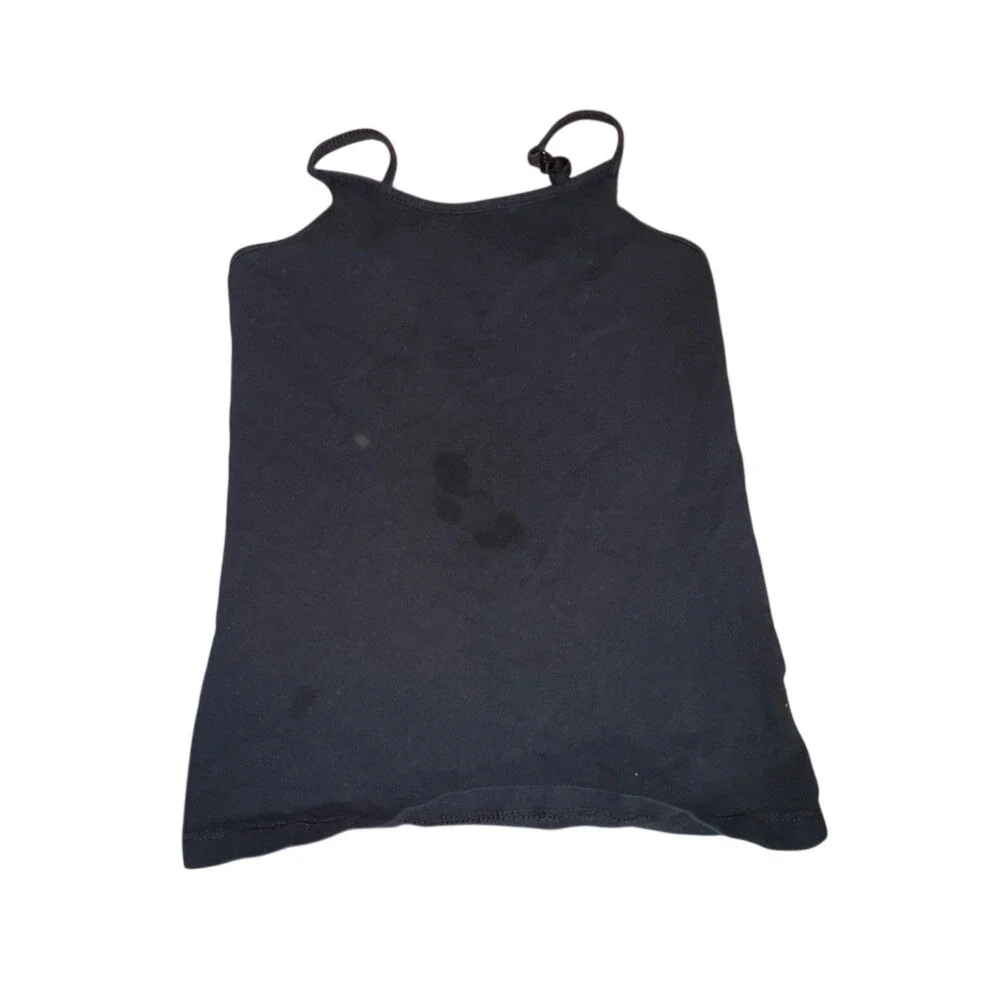 The Childrens Place Girls Black Sleeveless Cami Tank Top Size‎ Large 10 12